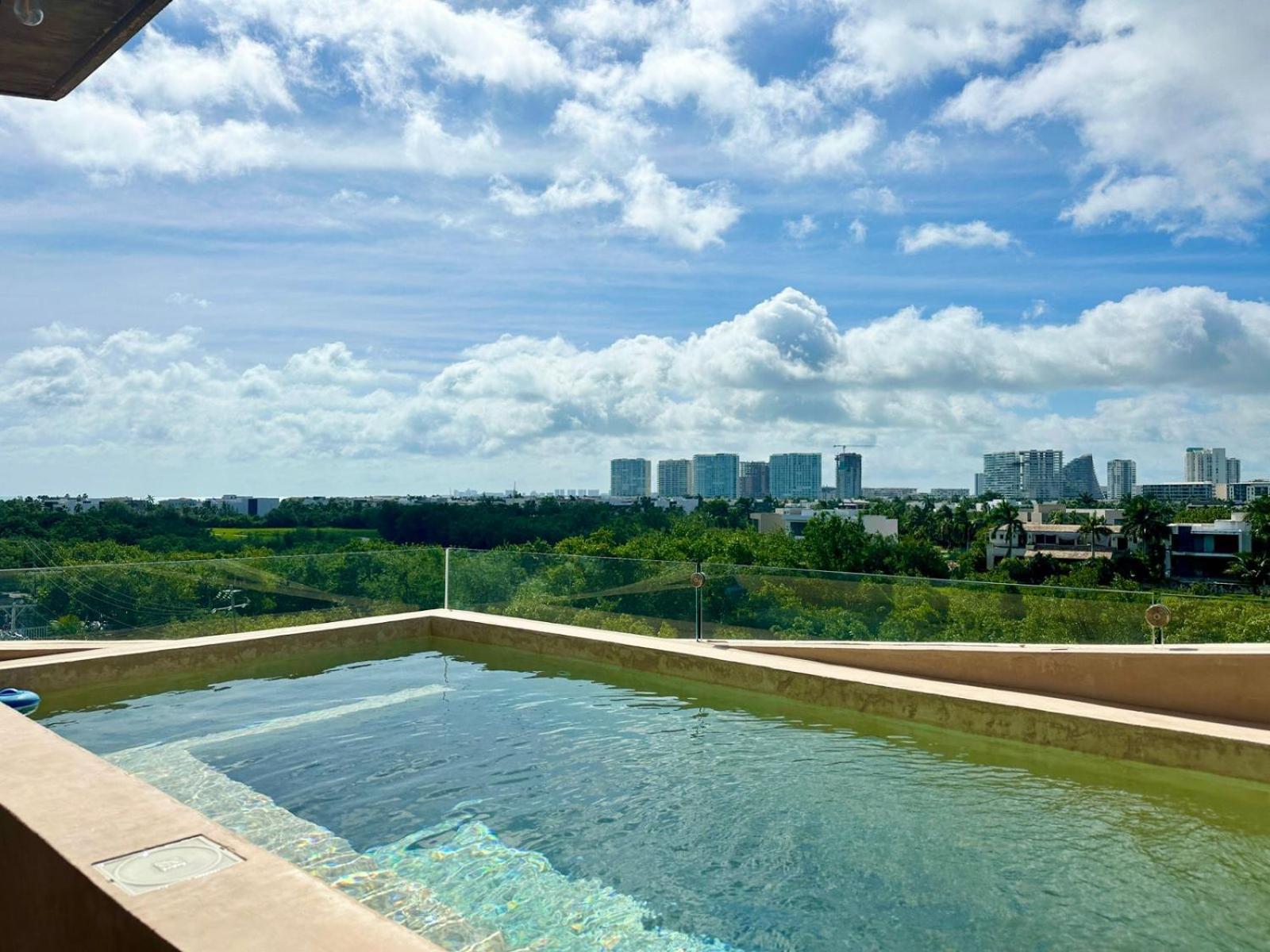 Apartamento Chichen 27 Departamentos Nuevos Con Piscina Cerca De Ferry A Isla Mujeres Cancún