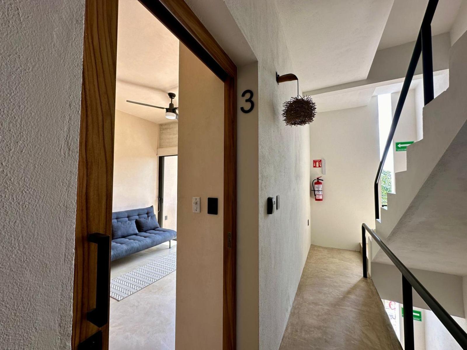 Apartamento Chichen 27 Departamentos Nuevos Con Piscina Cerca De Ferry A Isla Mujeres *